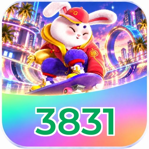Interface da plataforma 3831 mostrando slots populares e bônus de boas-vindas